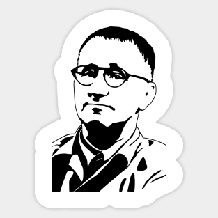 Berthold Brecht Sticker